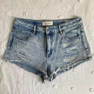 Pacsun Festival High Rise Jean Shorts